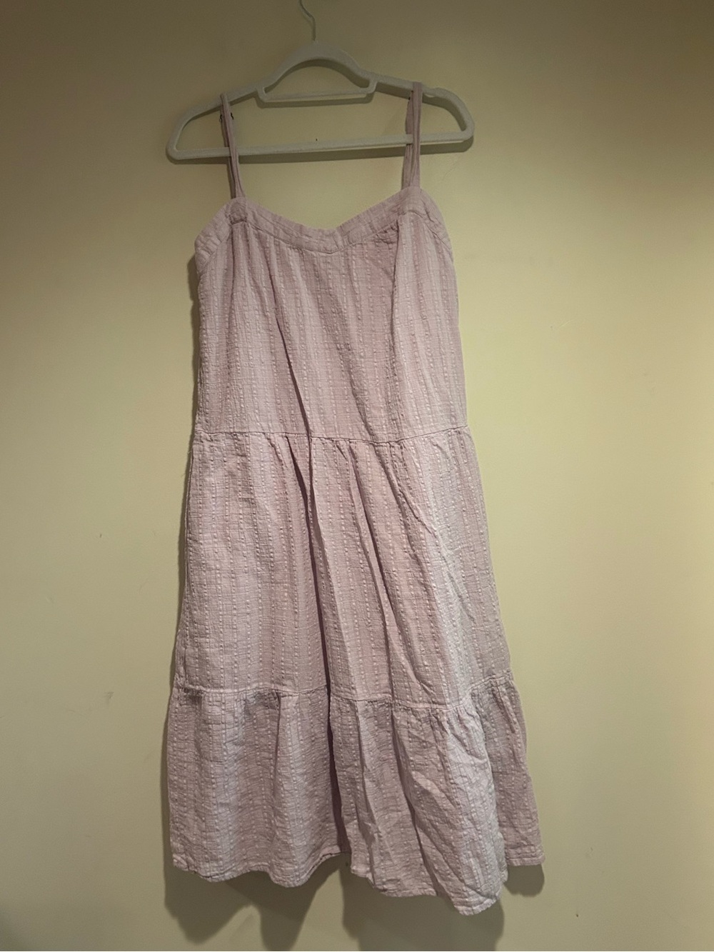 Knox Rose Light Purple Tiered Midi Dress Sz XL - Picture 2 of 12